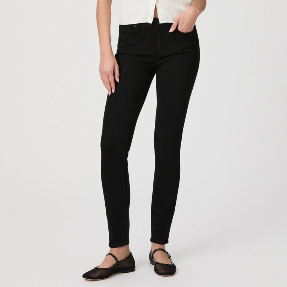 Paige Women's Black Verdugo Ankle Skinny Jean Size 29